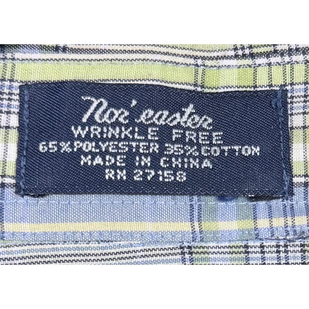 Lot of 5 Harbor Bay Short Sleeve Button Down Shirt Short Sleeve Casual Preppy - Picture 4 of 12